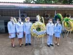 ร่วมพิธีวางพวงมาลาฯ เนื่องในวันนวมินทรมหาราช