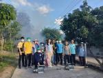 พ่นหมอกควันควบคุมป้องกันโรคไข้เลือดออก
