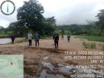 สำรวจความเสียหายพื้นที่การเกษตร ในเขตตำบลทาแม่ลอบ