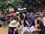 ลงพื้นที่เร่งด่วนเพื่อในการออกติดตามค้นหา นายซัง ลึกแว